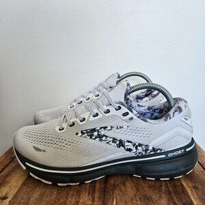 Brooks Ghost 15 Women’s Size 9 Shoes White Camo Running Sneakers Walking